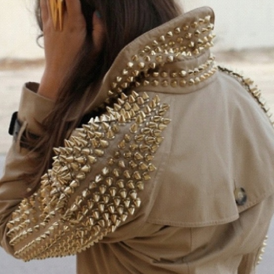 50 Spikes & Studs! ideas  studs, studs and spikes, fashion