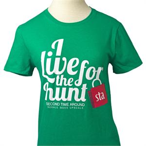 STA "I Live for the Hunt" T-Shirt - Green